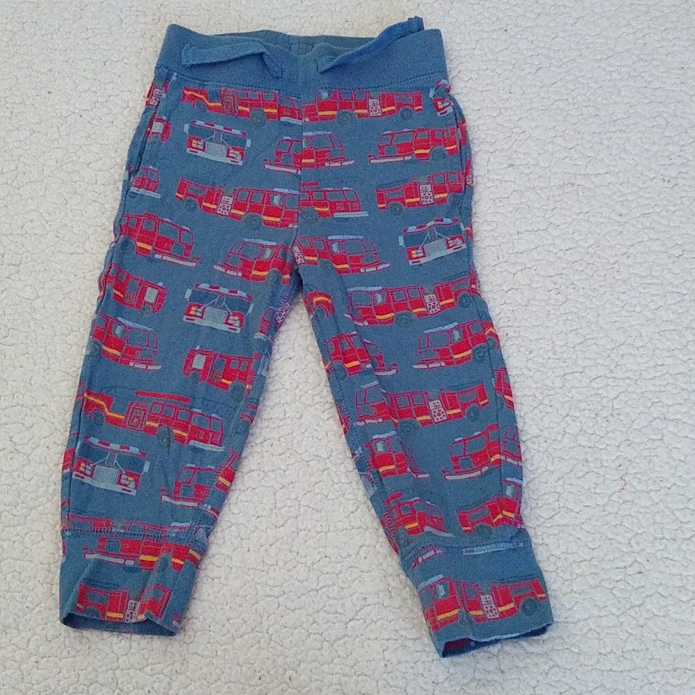 Baby Gap boys 2T casual firetruck joggers